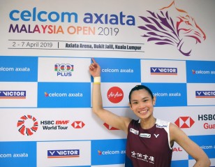 Tai up and running in 2019 – Malaysia Open: Women's Singles Final