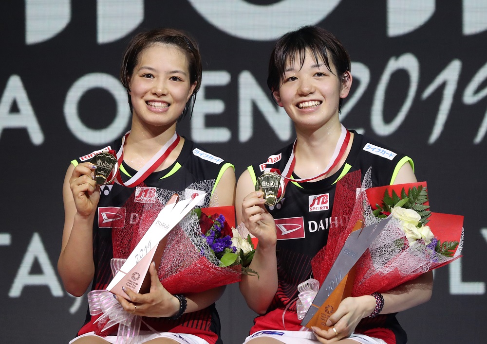 Takahashi (left) and Matsumoto battled injury throughout the week.